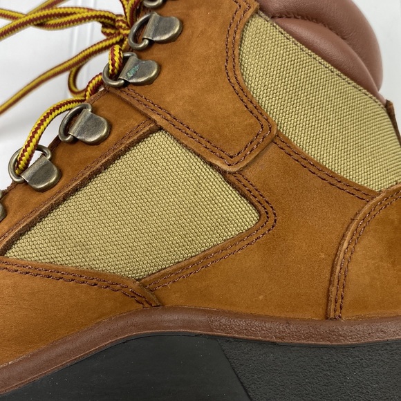 Timberland boys lace up Field  boots new in box size 1 - Picture 9 of 11